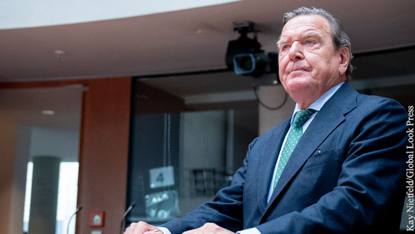 В Бундестаге согласовали наказание экс-канцлера ФРГ Шредера за дружбу с Россией
