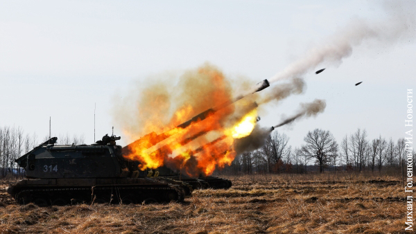 Российская артиллерия доказывает свою эффективность на Украине