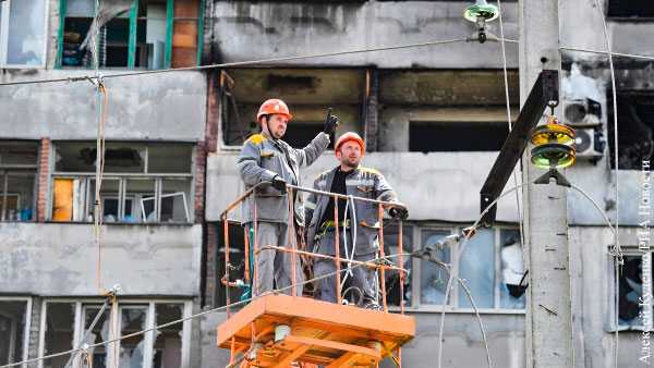 Первые строители из РФ приступили к восстановлению Донецка и Луганска