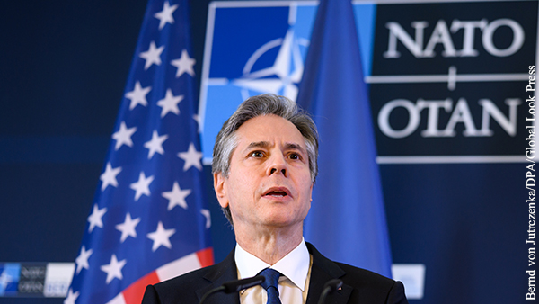 Блинкен: В 1990-х Россия сама отказалась от членства в НАТО