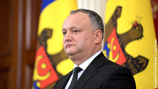 Экс-президента Молдавии Додона задержали по подозрению в коррупции и госизмене