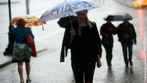 В Москве в пятницу может быть побит столетний рекорд по дождю