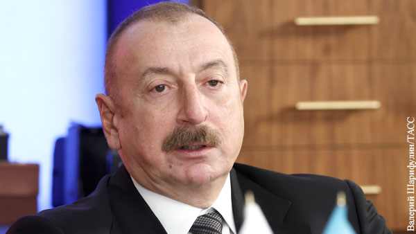 Алиев призвал Армению смириться с утратой Нагорного Карабаха