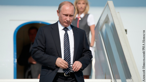 Путин прилетел в Сочи для переговоров с главой Африканского союза