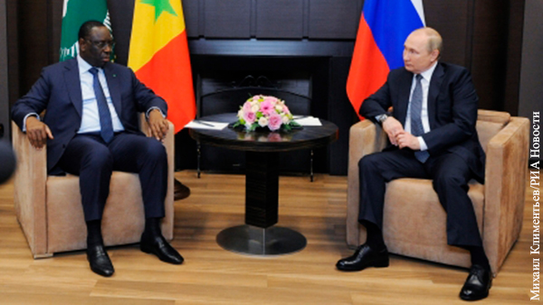 Путин заявил о новом этапе отношений России с африканскими странами