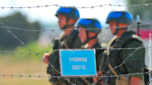 В Приднестровье сообщили о диверсии против миротворцев