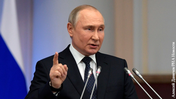 Путин: Страна может быть либо суверенной, либо колонией 
