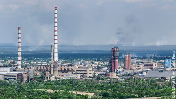 Украина сорвала работу гумкоридора с «Азота» в первый день