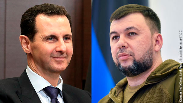 Эксперт сказал, чем Донбасс и Сирия могут помочь друг другу