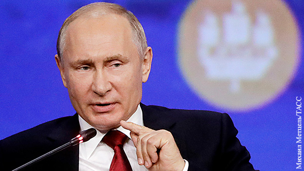 Путин перенес на час выступление на ПМЭФ из-за DDoS-атак