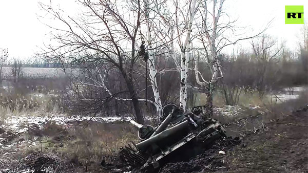 Украина признала потерю половины военной техники