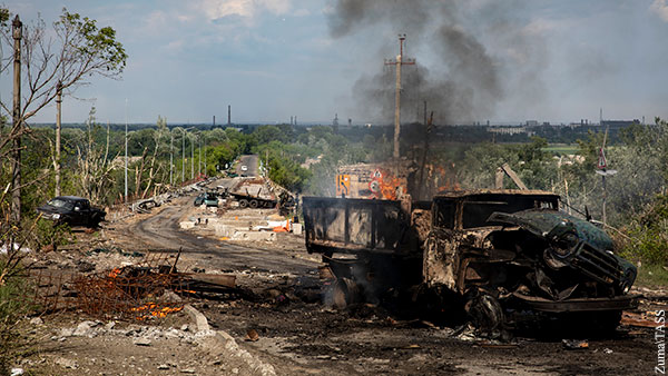 Киев признал потерю двух населенных пунктов к югу от Лисичанска