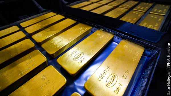 Запад запрещает себе покупать российское золото