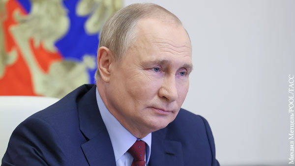 Путин поблагодарил «Лидеров России» за помощь Донбассу