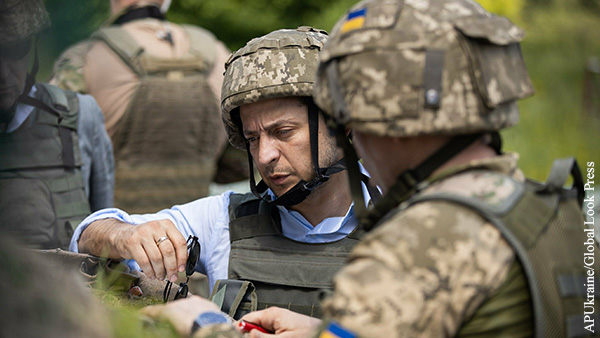 Зеленский заявил о неготовности Украины «уступать землю»