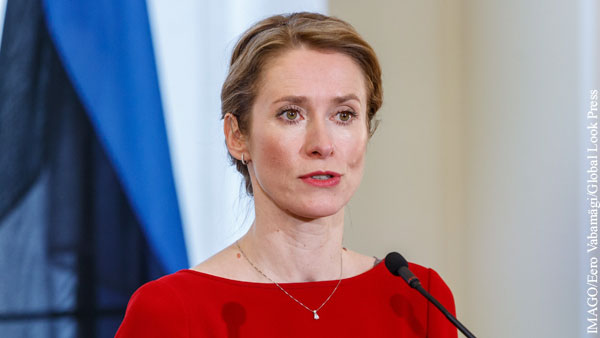 Каллас объявила об уходе с поста премьера Эстонии
