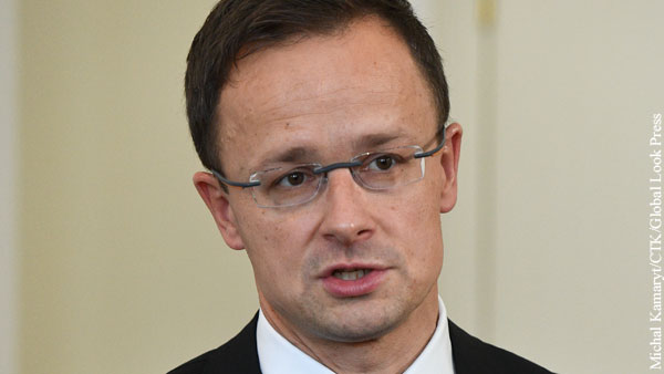 Венгрия отказалась обсуждать санкции против Газпрома и запрет на газ из России