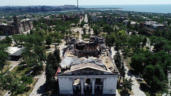 Следствие подтвердило гибель 14 человек при взрыве в драмтеатре Мариуполя 