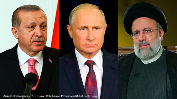 Эксперты объяснили важность будущей встречи Путина, Эрдогана и Раиси