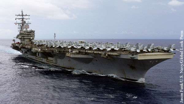 Авианосец США «Рональд Рейган» вошел в Южно-Китайское море