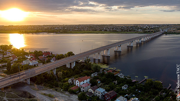 ВСУ обстреляли строителей на Антоновском мосту в Херсоне