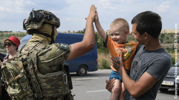 Украинцы увидели спасение в России