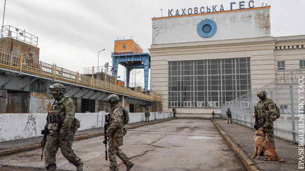 После ракетного удара ВСУ по Каховской ГЭС отключена одна турбина