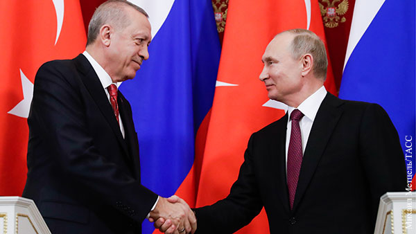 NYT: Сотрудничество Путина и Эрдогана раздражает Запад