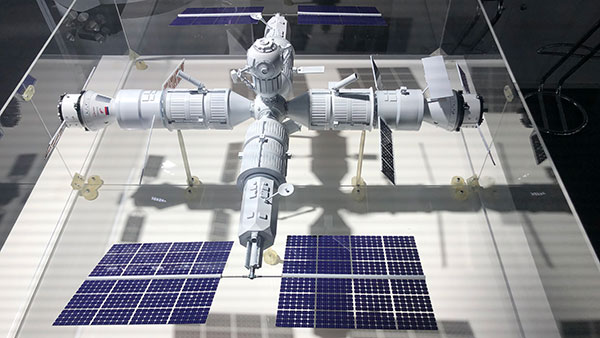 РКК «Энергия» представила макет новой Российской орбитальной станции на «Армии-2022»