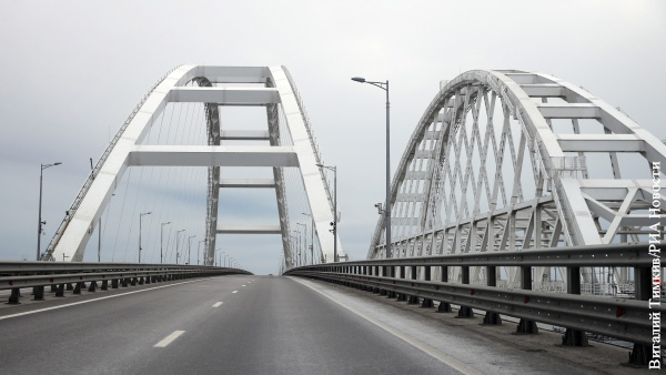 В Крыму отреагировали на планы Киева «ударить по мосту»