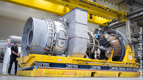 Siemens Energy пошутила по поводу «одинокой» турбины «Северного потока»