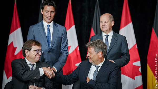 Германия и Канада договорились о поставках водородного топлива