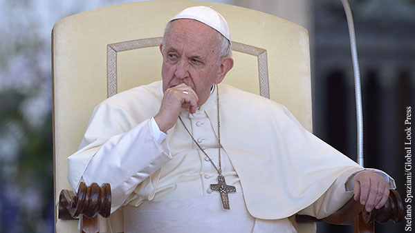 Эксперт объяснил отказ папы римского поддержать Запад в борьбе с Россией