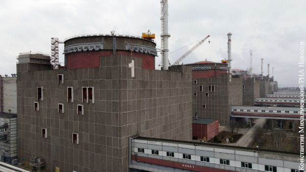 Минобороны: Сбитый украинский беспилотник упал на крышу хранилища ядерного топлива ЗАЭС