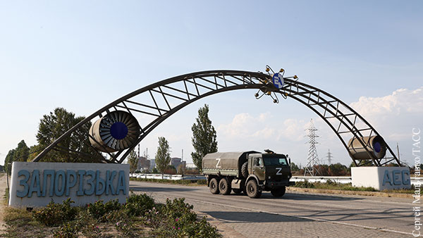 Минобороны заявило о полном контроле обстановки в районе Запорожской АЭС