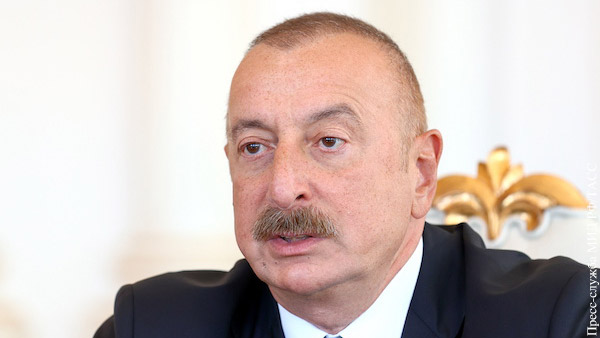 Алиев сообщил о начале реализации проектов, соединяющих Азербайджан и Армению