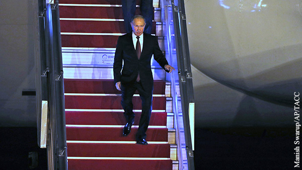 Путин прибыл на Камчатку
