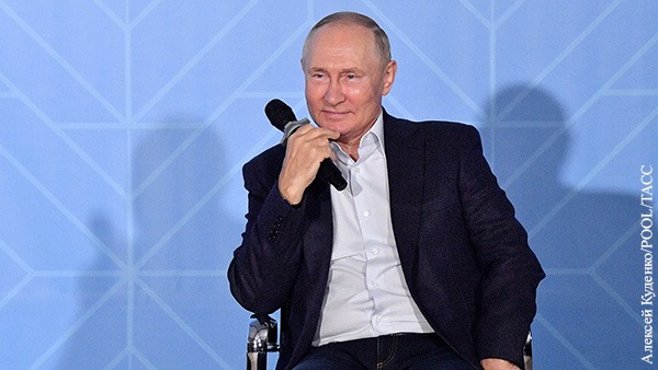 Путин: Жить надо ради того, за что можно умереть