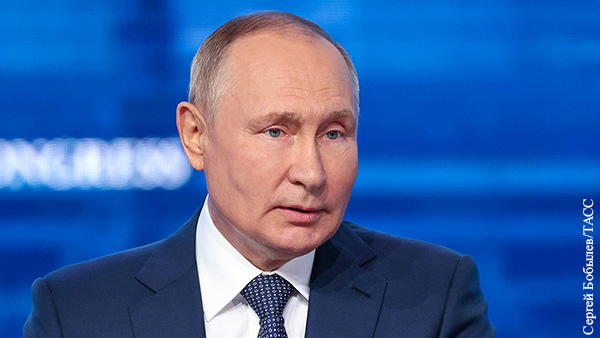 Путин оценил требования жителей Германии включить «Северный поток – 2»