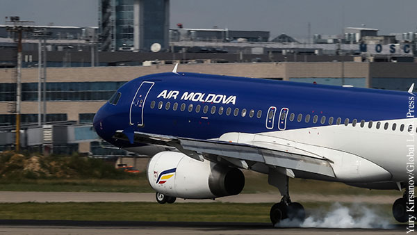 Власти Молдавии запретили Air Moldova полеты в Россию