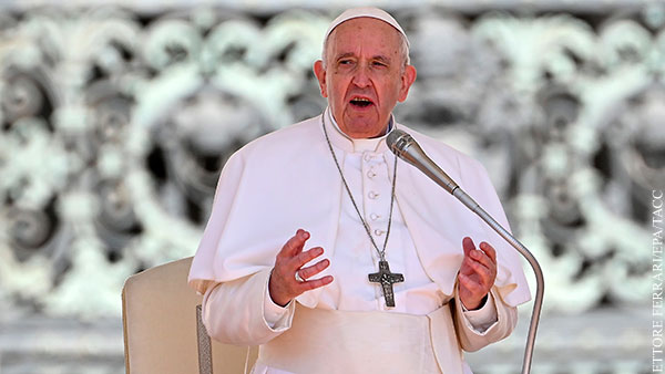 Папа Римский назвал условие «моральности» поставок оружия Украине