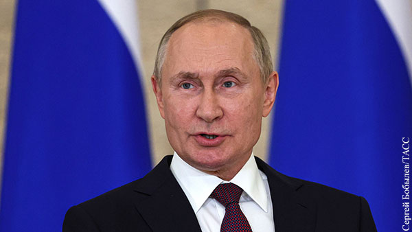 Путин назвал шизофренией санкции против детей политиков из России