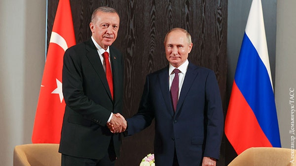 Эрдоган дал оценку встрече с Путиным на ШОС