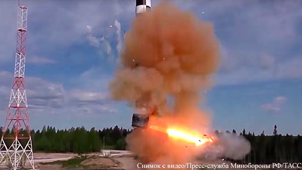 Россия решила показать американским инспекторам ракету «Сармат» 