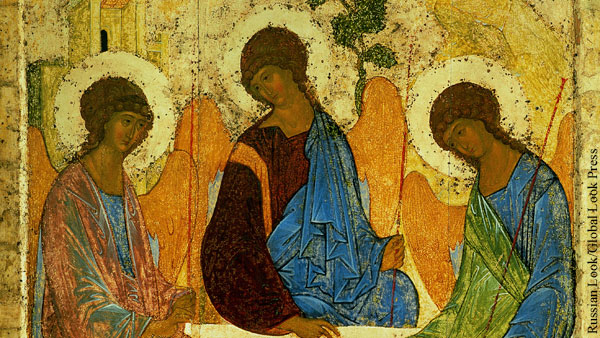 Икона Троица Рублева пострадала после пребывания в Троице-Сергиевой лавре