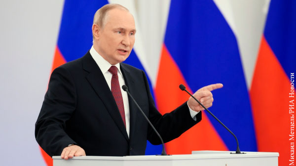 Путин назвал расизмом распространяемую в мире русофобию