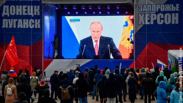 Путин пообещал привести в чувства горячие головы на Западе