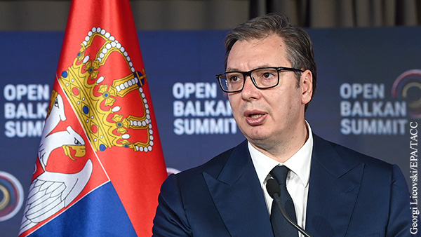 Вучич велел Украине не пытаться оказывать на Сербию наглое давление