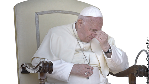 Почему Украина позволяет себе хамить папе Римскому 