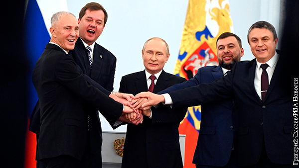 Путин назначил глав новых территорий